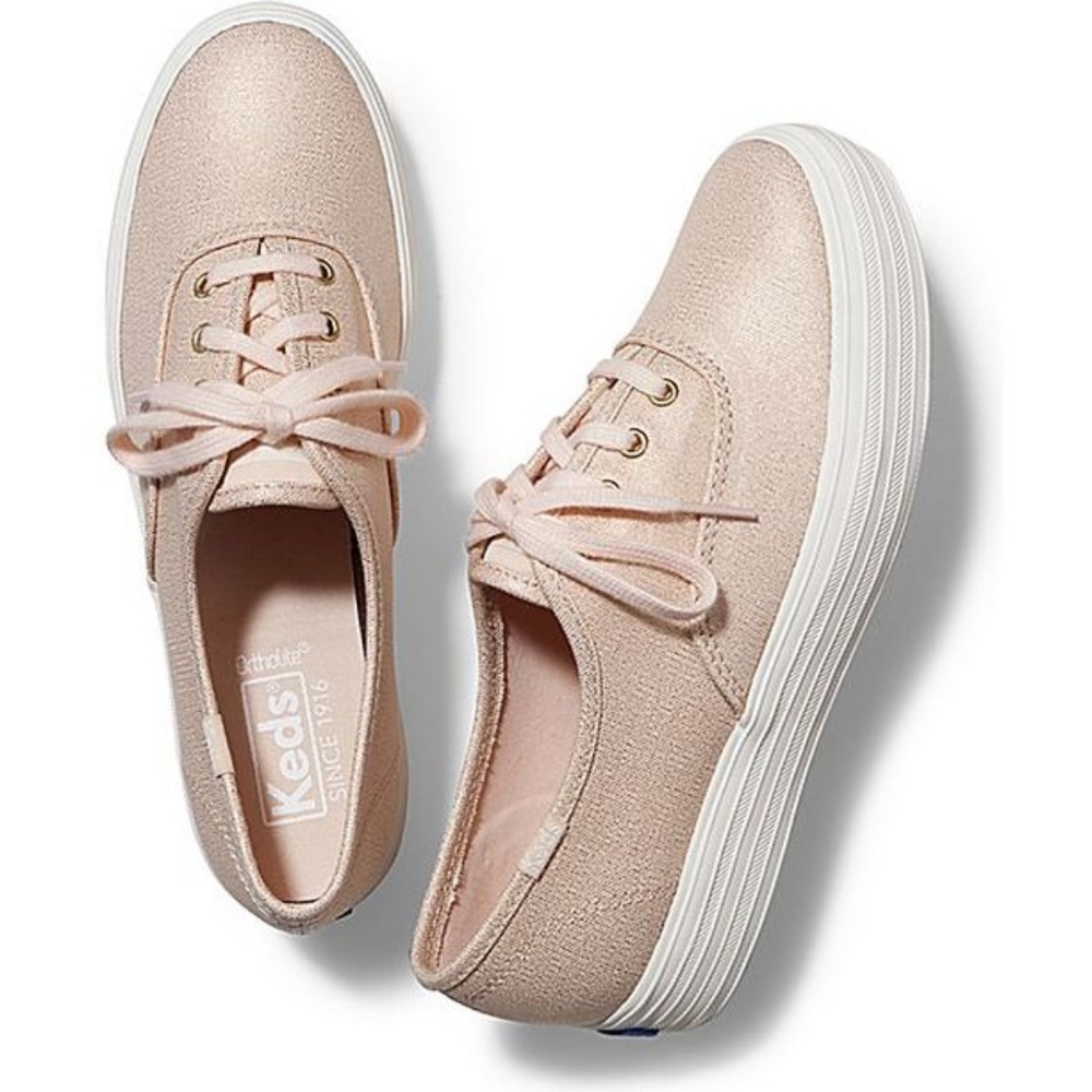 Keds Champion Triple Metallic Rose Gold